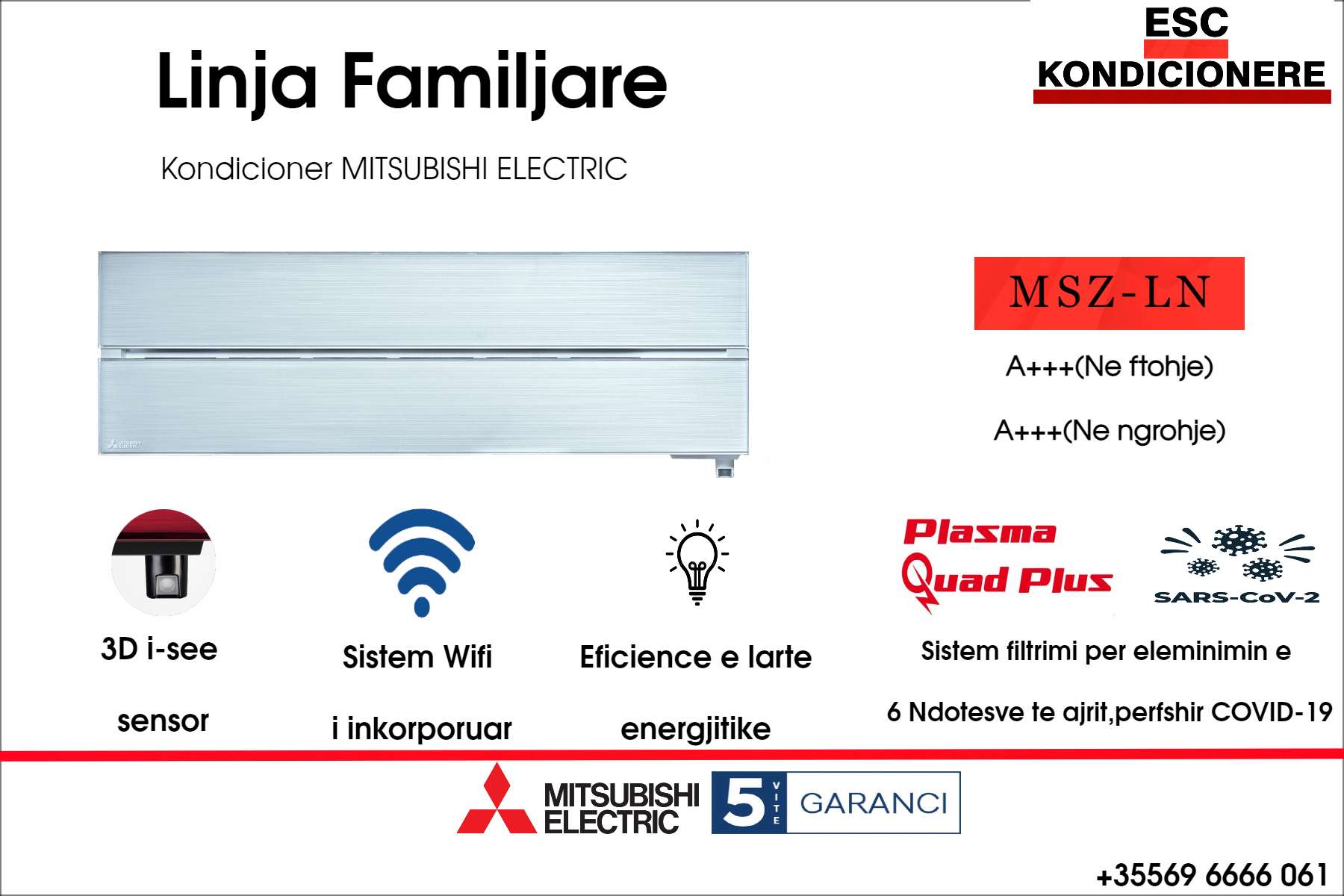 Kondicionere MITSUBISHI ELECTRIC MSZ